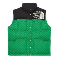 Gucci x The North Face Padded Vest 'Green Black' 670910-Z8APZ-3348