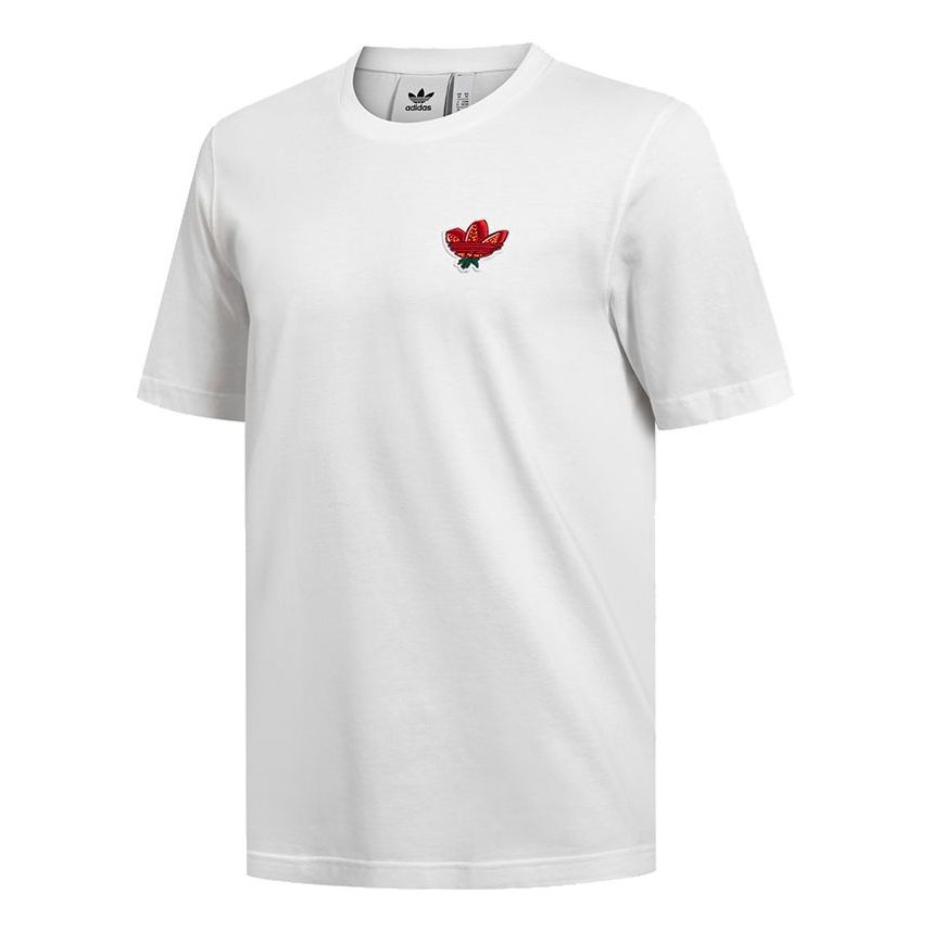 adidas originals Men's Fruit Badge Tee Sports White GN3133