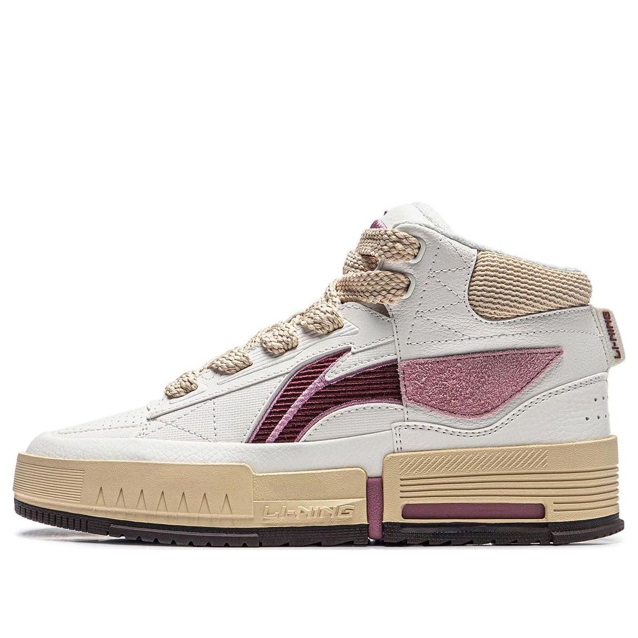 (WMNS) Li-Ning Mileage High 'White Rose Pink' AGCT284-3