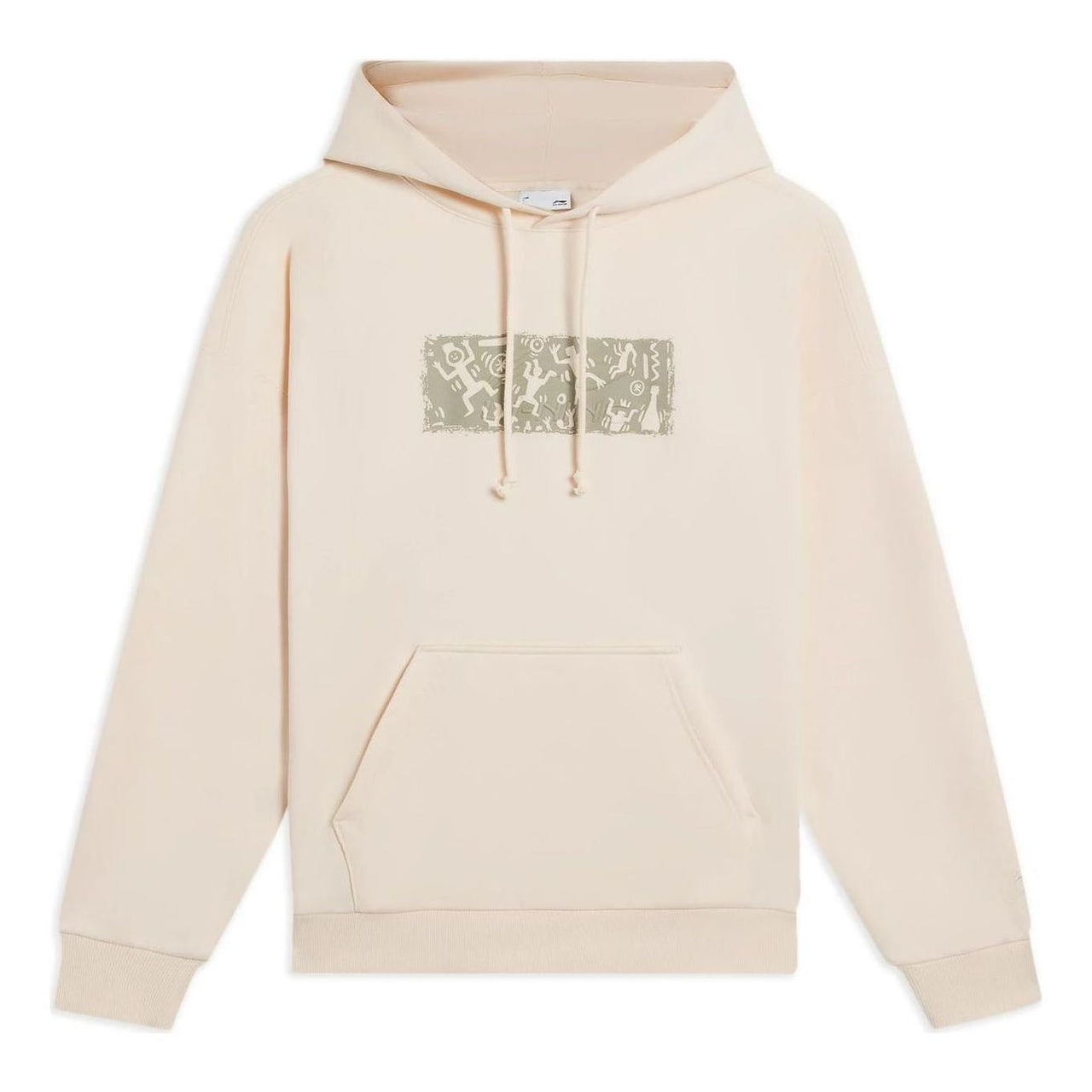 Li-Ning Graphic Hoodie 'Beige' AWDSB43-3