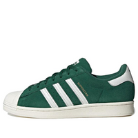adidas Originals Superstar Shoes 'Dark Green White Gold Metallic' IE4605