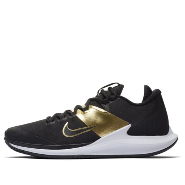 Nike Court Air Zoom Zero HC 'Black Metallic Gold' AA8018-005