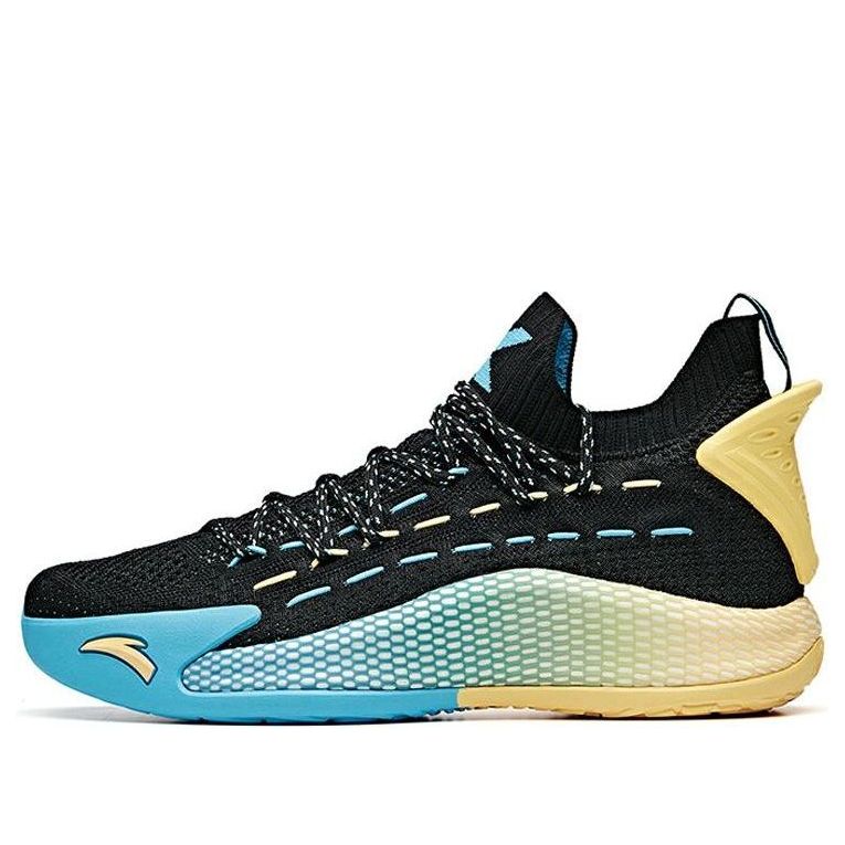 ANTA Klay Thompson 5 Low 'Black Blue Gold' 112021102-2