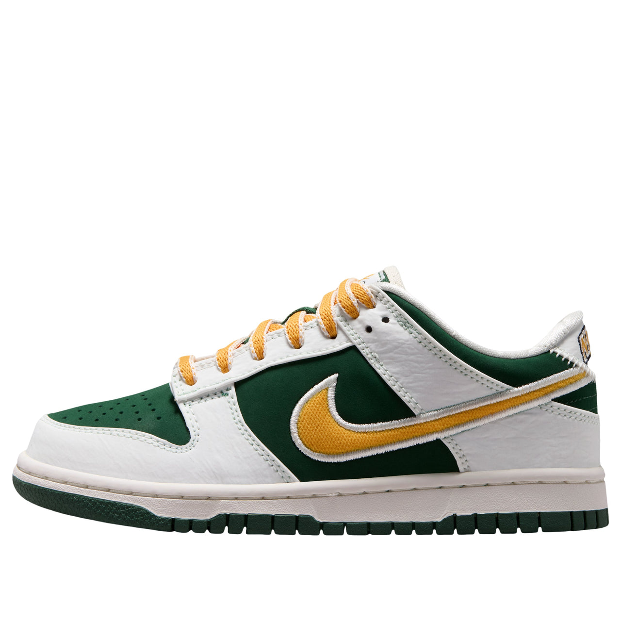 (GS) Nike Dunk Low LV8 'Sail Fir University Gold' IV5971-100