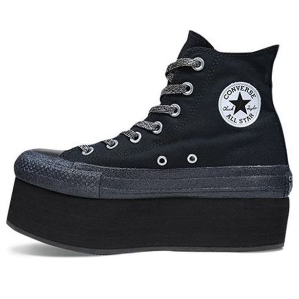 (WMNS) Converse Miley Cyrus x Chuck Taylor All Star Platform 'Black' 562241C