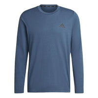 adidas Aeroready Designed 2 Move Feelready Sport Long Sleeve T-Shirt Asia Sizing 'Teal' HM4785