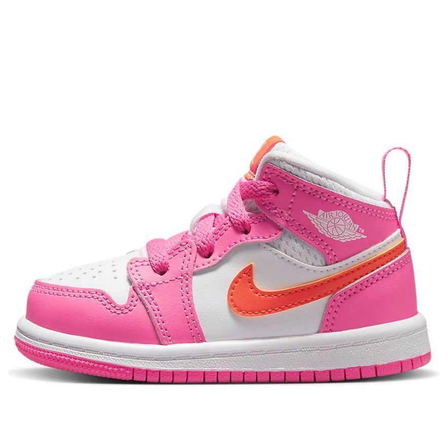 (TD) Air Jordan 1 Mid 'Pinksicle Orange' DX3239-681