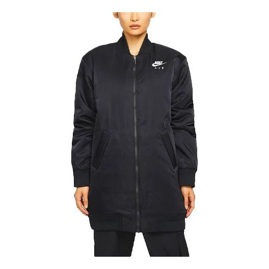(WMNS) Nike Air Therma-FIT Synthetic-Fill Loose Mid-Length Stay Warm Jacket Black DD4641-010