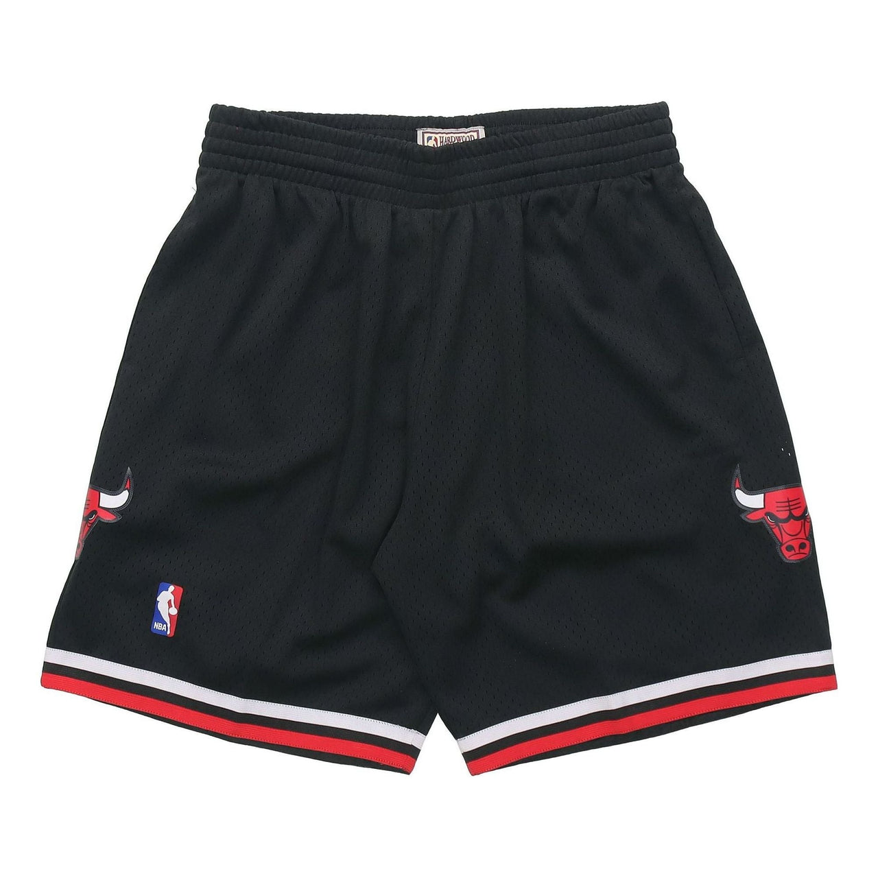 Mitchell & Ness NBA Swingman Shorts Chicago Bulls Alternate 1997-98 'Black Red' SMSHAC18023-CBUBLCK97