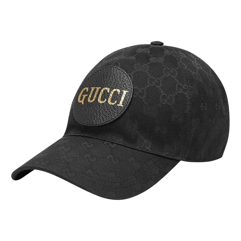 (WMNS) Gucci GG Canvas Baseball Cap 'Black' 576253-4HG53-1060