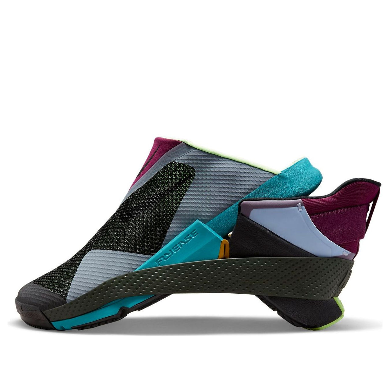 حذاء Nike GO FlyEase 'Black Lime Glow' CW5883-004