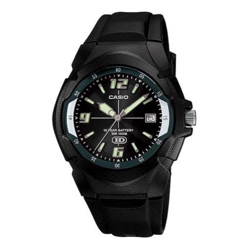 CASIO Quartz Waterproof Sports Mens Black Analog MW-600F-1A