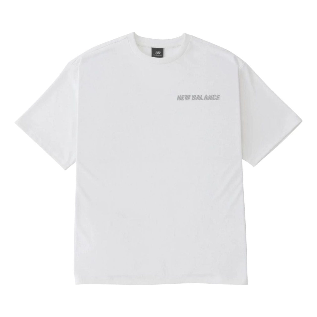 New Balance MET24 Reflection NB Logo T-Shirt 'White' AMT45005-WT