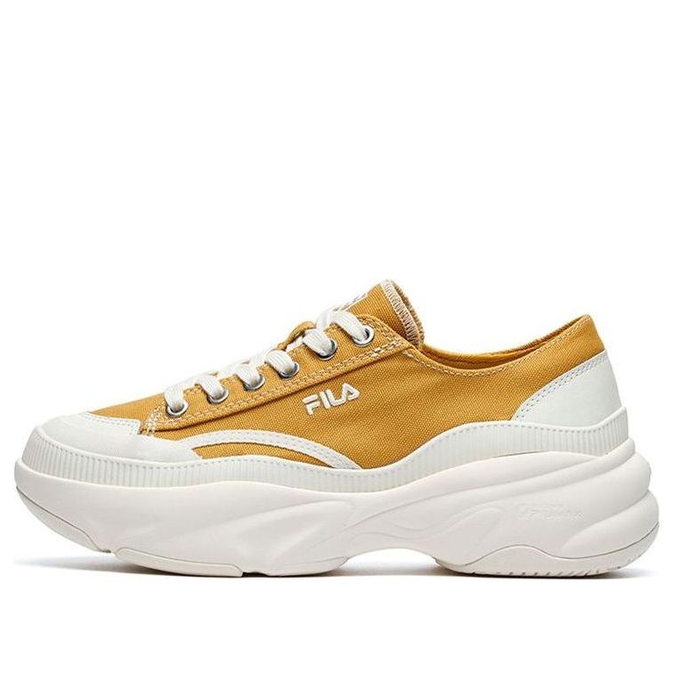 (WMNS) FILA Bread 'White Yellow' F12W221318FGG