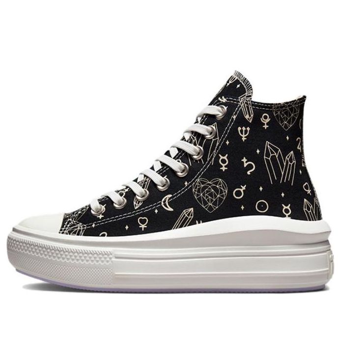(WMNS) Converse Chuck Taylor All Star Move 'Black White' A03725C