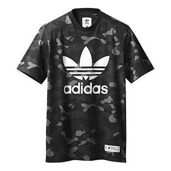 adidas x A Bathing Ape adicolor T-Shirt 'Cinder' DP0193