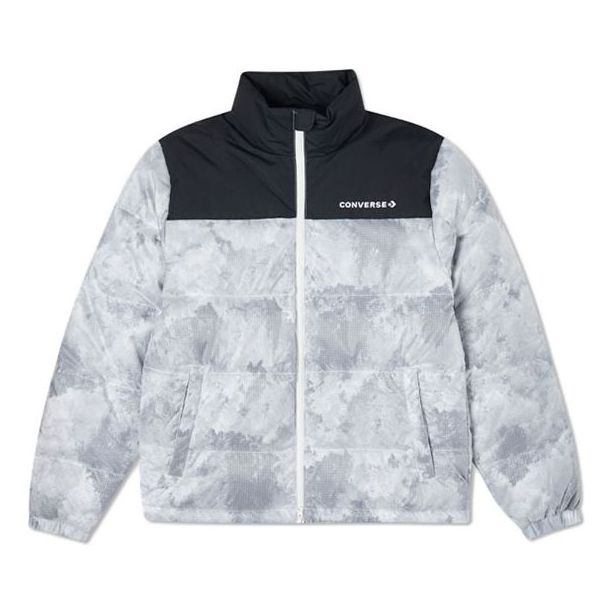 Converse Short Down Jacket 'Grey' 10021976-A02