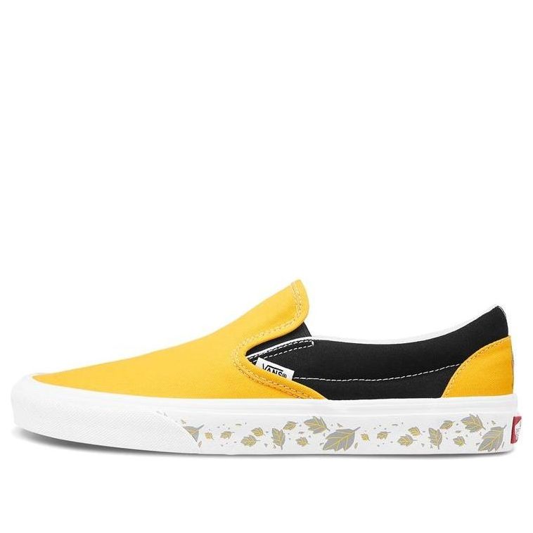Vans Slip-On Black Yellow Unisex 'Black Yellow' VN0A4BV3068