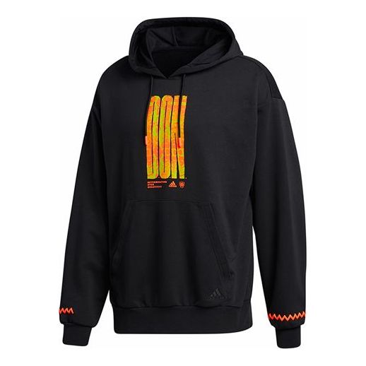 adidas DM PO Basketball Sports Pullover Black GP6365