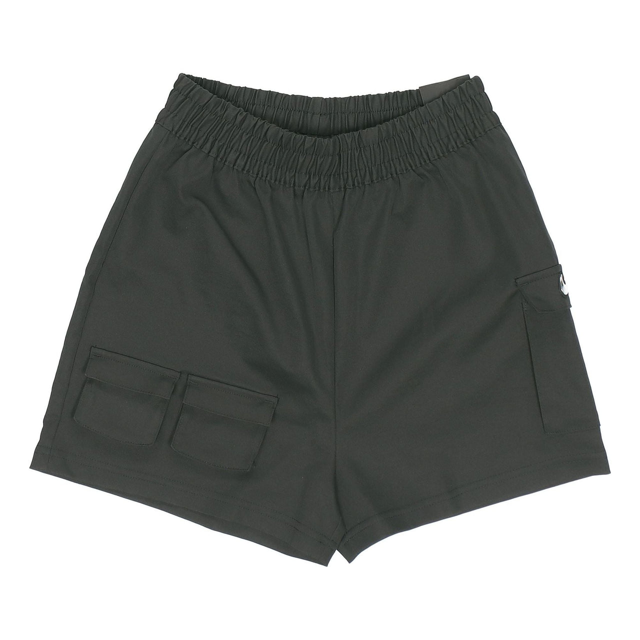 (WMNS) Nike Sportswear Swoosh Sports Running Multiple Pockets Woven Shorts Black CZ9382-010