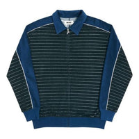 PALACE Alphabet Stripe Athleisure Casual Sports Jacket Unisex Green P19CS176