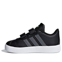 (TD) adidas neo Vl Court 2.0 'Black Grey White' F36402