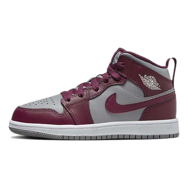 (PS) Air Jordan 1 Mid 'Cherrywood Red' DQ8424-615