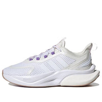 (WMNS) adidas Alphabounce+ 'White College Purple' HP6150