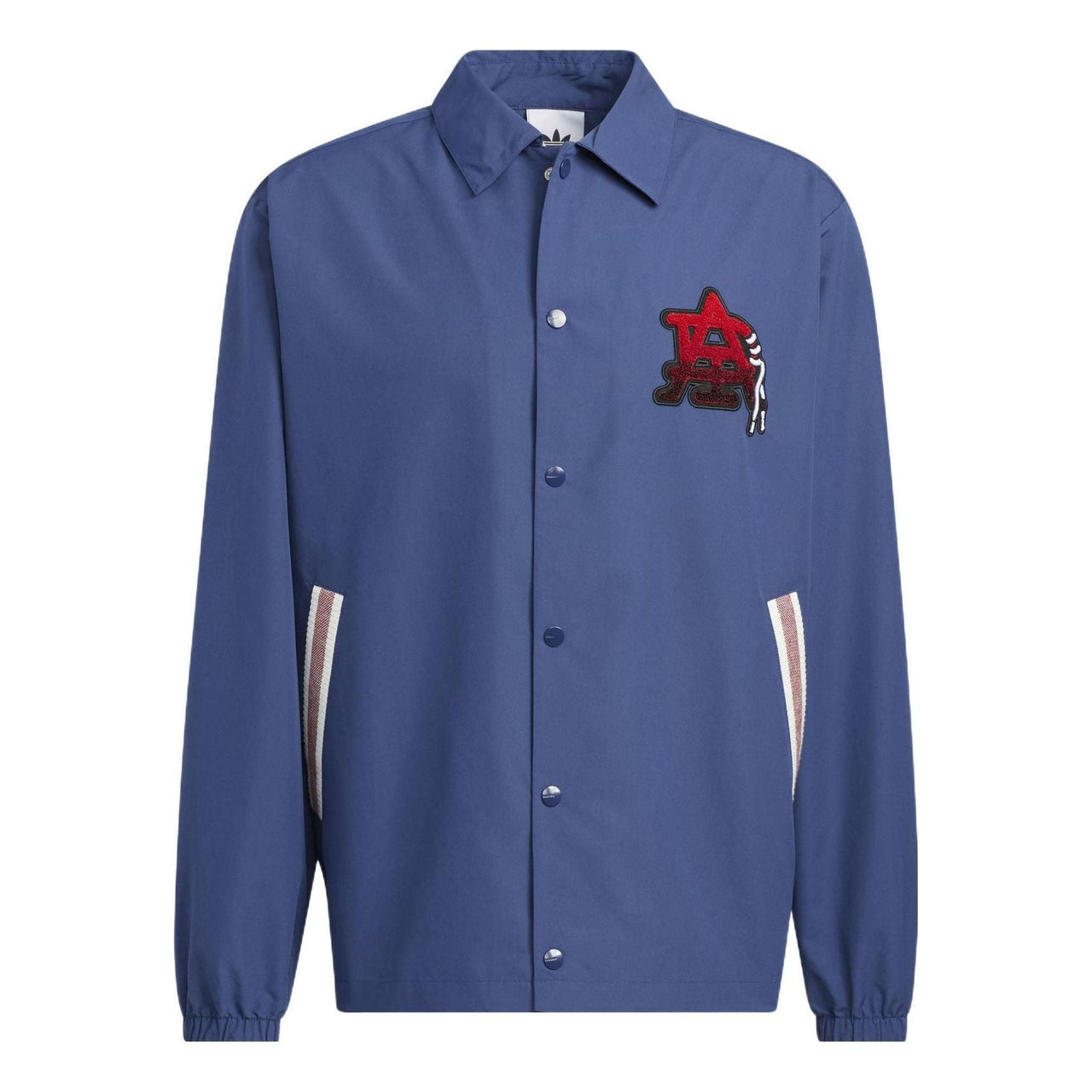 adidas originals Modern Collegiate Coach Jacket 'Tech Indigo' HS1993