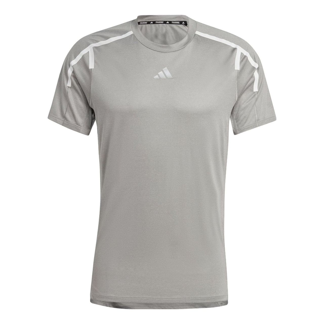 adidas Teach Not Preach Workout Tee 'Grey' HS7508
