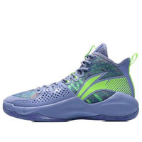 Li-Ning Combat High 'Purple Green' ABAR059-4