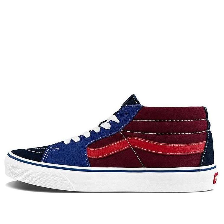 Vans Sk8-mid Shoes Black/Red VN0A3WM32PJ