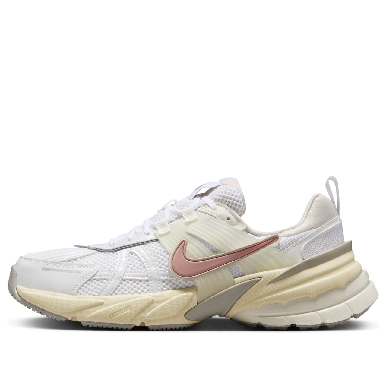 (WMNS) Nike V2K Run 'White Pink' FD0736-112
