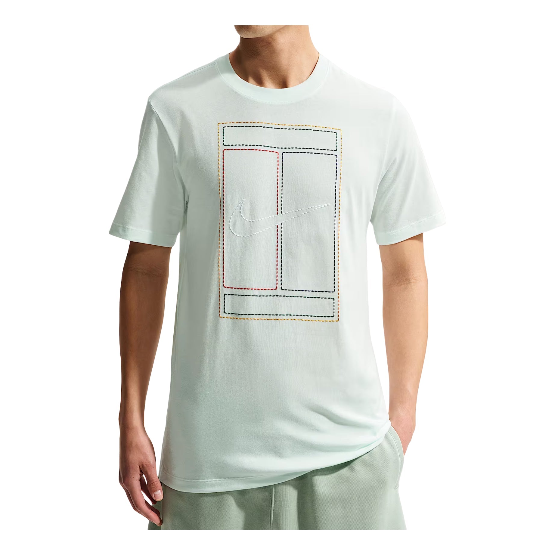 Nike Court Heritage T-Shirt 'Barely Green' IH2086-394