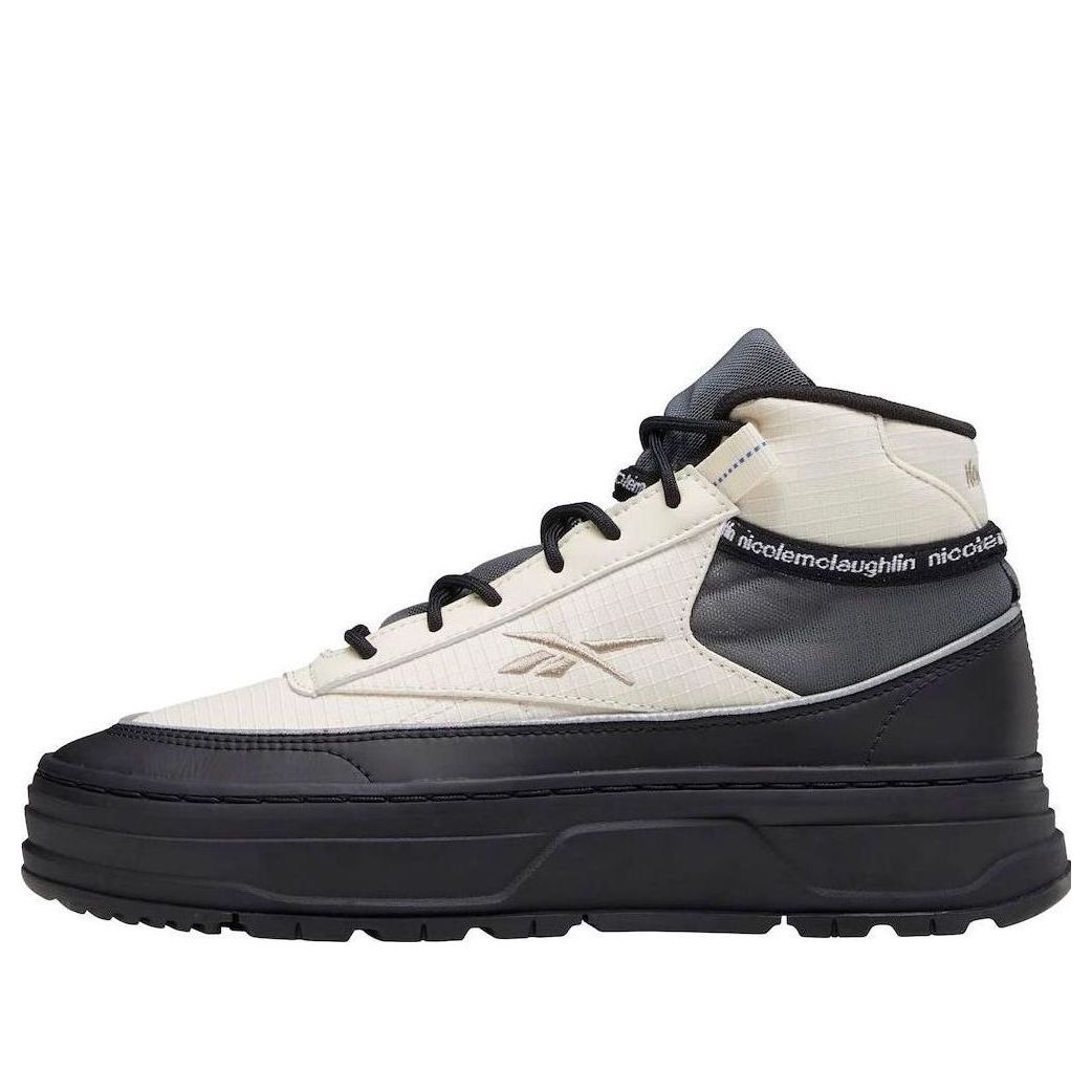 (WMNS) Reebok Club C Geo Mid x Nicole McLaughlin 'White Gray' HP9260