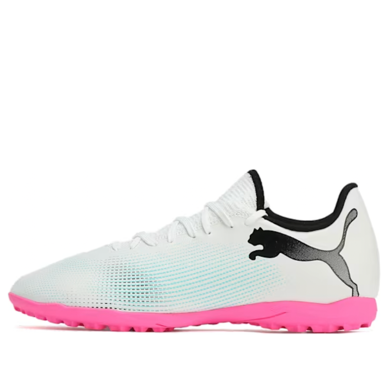 PUMA Future 7 Play TT 'White Black Poison Pink' 107726-01