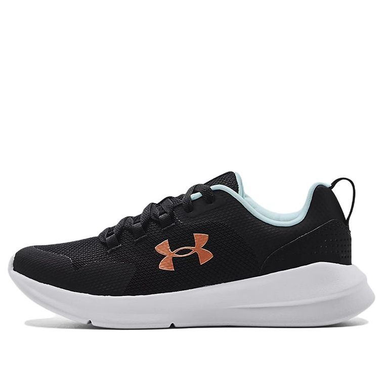 (WMNS) Under Armour Essential 'Black Fuse Teal' 3022955-004