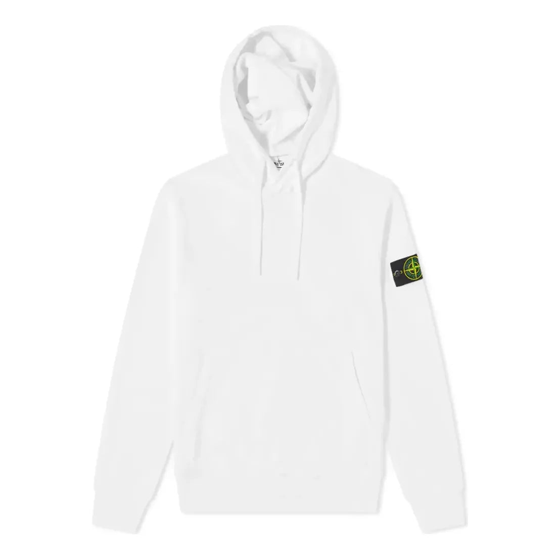 STONE ISLAND Garment Dyed Popover Hoodie 'White' 741564151-V0001