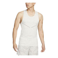 Nike Run Division Pinnacle Casual Breathable Quick Dry Solid Color Running Vest White DM4776-072