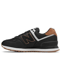 (WMNS) New Balance 574 Black/Brown WL574NMD