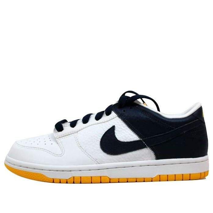 (GS) Nike Dunk Low 'Navy Heel' 310569-145