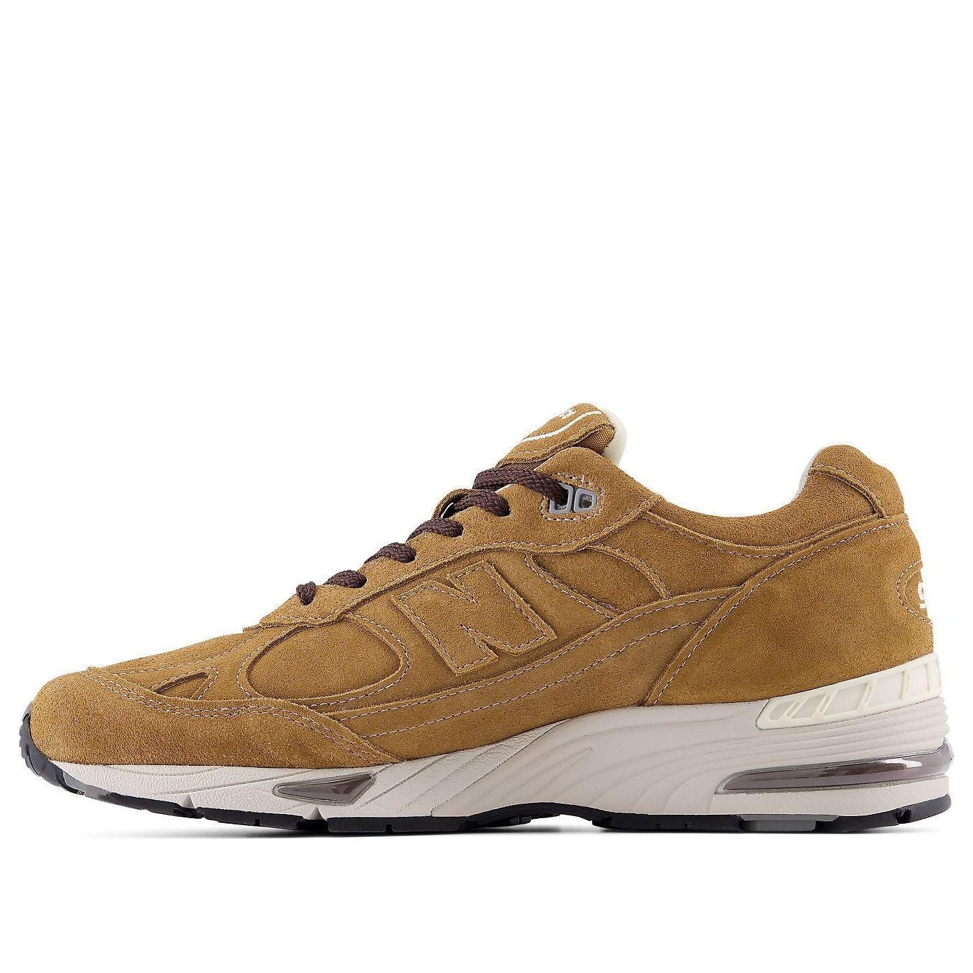 New Balance 991V1 Luxe Suede Made In UK 'Dijon Castle Wall' M991CM1