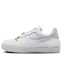 (WMNS) Nike Air Force 1 Low Plt Af Orm Bling 'White Metallic Gold Summit White' FB8473-100