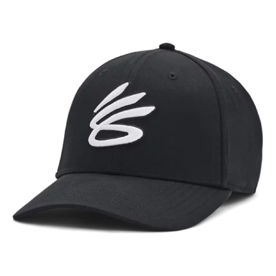 Under Armour Curry Logo Baseball Cap 'Black White' 1380010-001