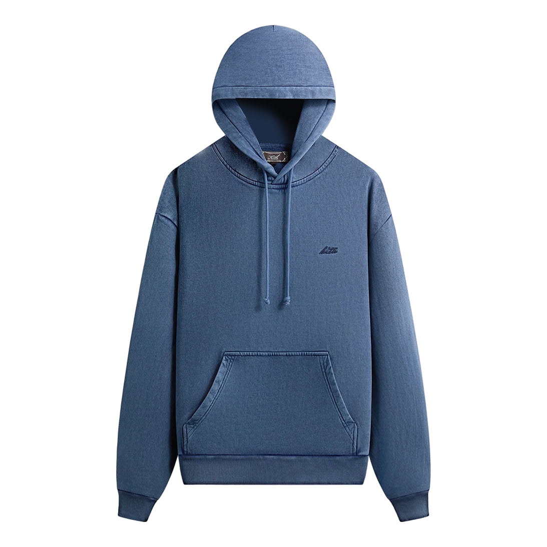 KITH Indigo Fleece Nelson Hoodie 'Vast' KHM034927-5111