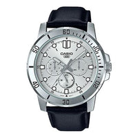 CASIO ENTICER Series Vintagees Black Analog MTP-VD300L-7E
