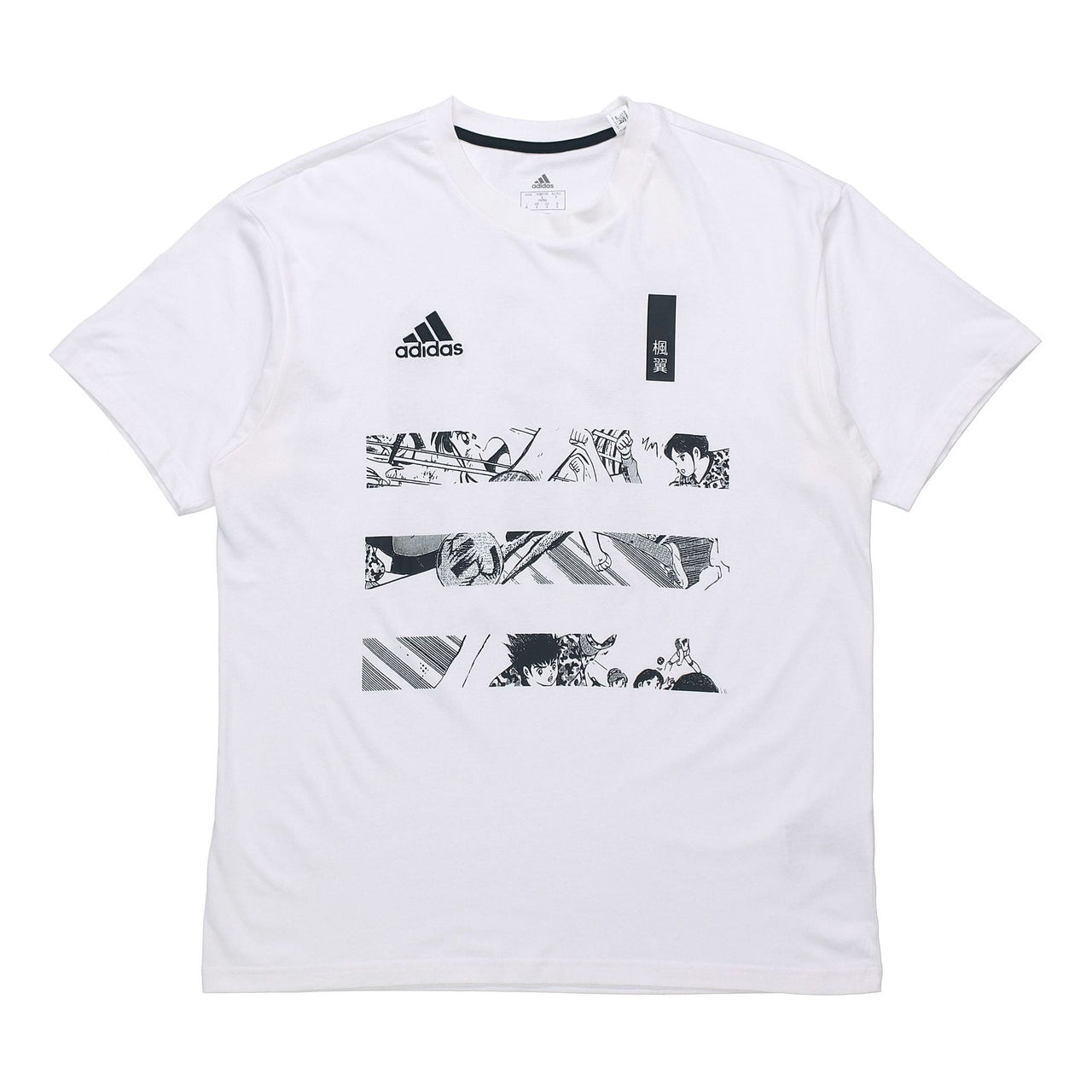 adidas Captsuba Tee Casual Sports Short Sleeve White GK3440