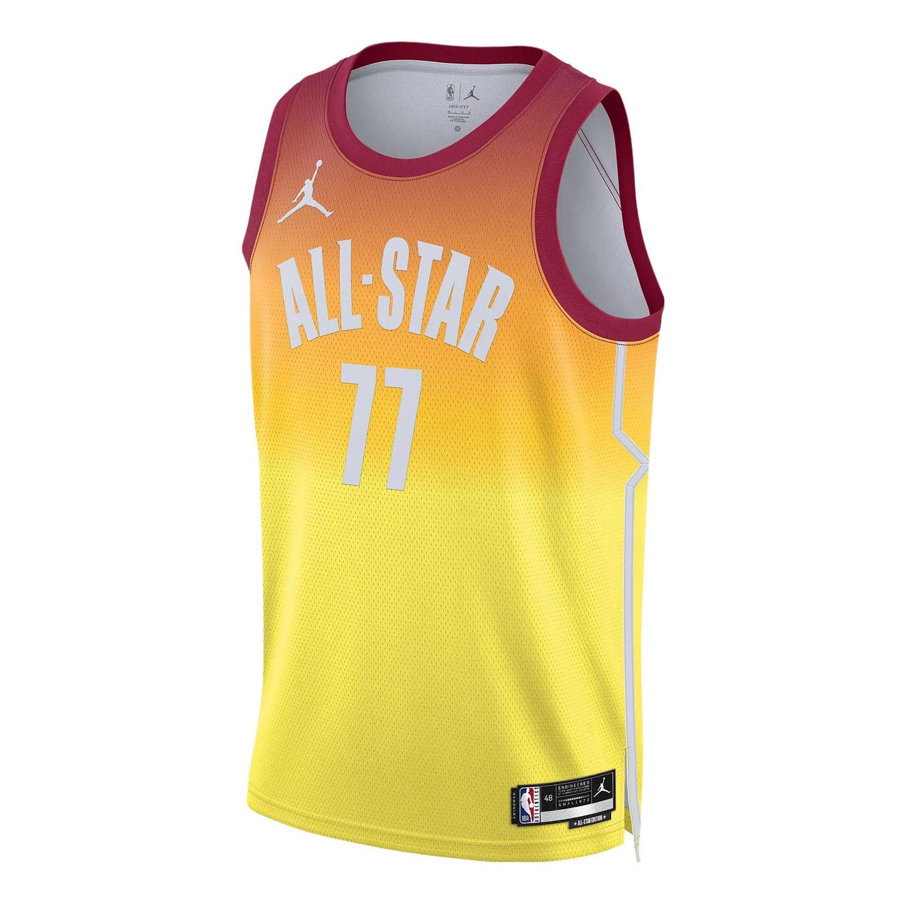 Air Jordan x NBA All-star Weekend Luka Doni Jersey 'Orange Yellow' DX6330-605