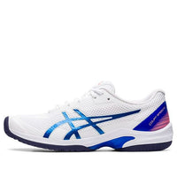 (WMNS) ASICS Court Speed FF 'White Blue' 1042A080-106