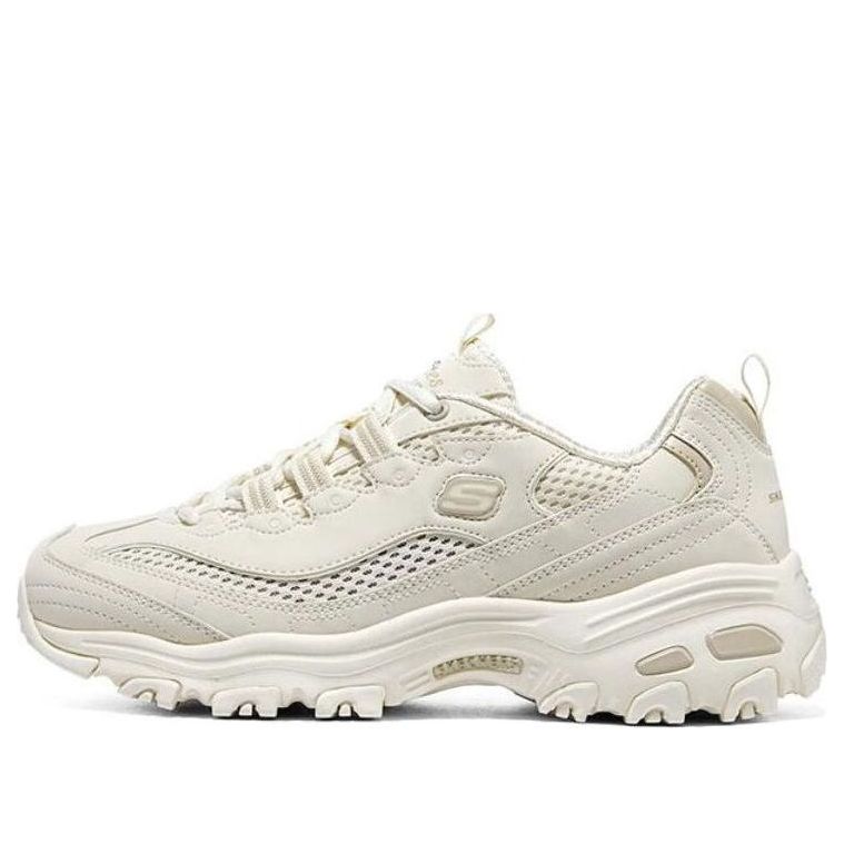 (WMNS) Skechers D'LITES 1.0 'Cream White' 896193-OFWT